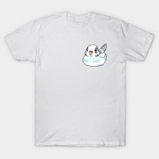 Fat budgie - pied blue T-Shirt